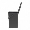 Brabantia Sort&Go κάδος χωριστής συλλογής 648978, 16 l, Χειρολαβή, Επιτοίχιος, Σκούρο γκρι
