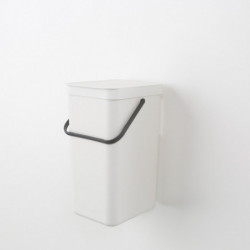 Brabantia Sort&Go κάδος χωριστής συλλογής 648978, 16 l, Χειρολαβή, Επιτοίχιος, Σκούρο γκρι