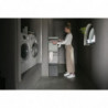 Brabantia Κιβώτιο πλυντηρίου ρούχων 1000827, 35 l, Άνοιγμα μπροστά, Ευρύ καπάκι, Πτυσσόμενο, Γκρι