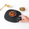 Ζυγαριά κουζίνας Brabantia Tasty+ 1001253, Μέχρι 5 kg, Δεν απαιτούνται μπαταρίες, Τάρα, Ψηφιακή οθόνη, Σκούρο γκρι
