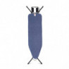 Τραπέζι σιδερώματος Brabantia B 1003336, 124x38 cm, 7 θέσεις ρύθμισης, υποδοχή σίδερου, Μπλε
