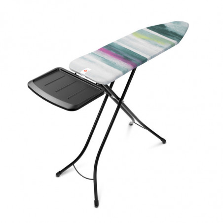 Τραπέζι σιδερώματος Brabantia B 1003354, 124x38 cm, 7 θέσεις ρύθμισης, υποδοχή γεννήτριας ατμού, Πολύχρωμο