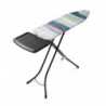 Τραπέζι σιδερώματος Brabantia B 1003354, 124x38 cm, 7 θέσεις ρύθμισης, υποδοχή γεννήτριας ατμού, Πολύχρωμο