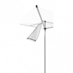 Brabantia Essential Outdoor Space 1003460, 30 m, Άγκυρα σκυροδέματος, θήκη, ανθεκτική στη διάβρωση, Inox