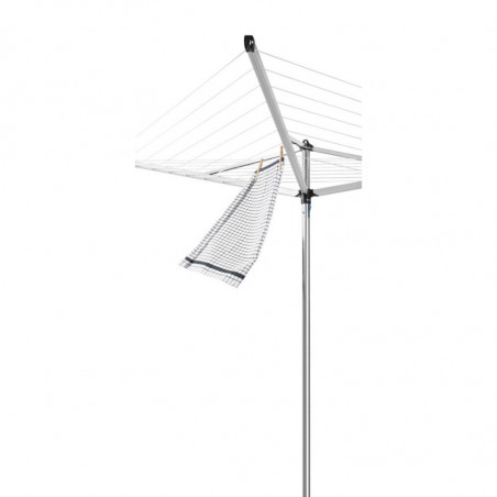 Brabantia Essential Outdoor Space 1003460, 30 m, Άγκυρα σκυροδέματος, θήκη, ανθεκτική στη διάβρωση, Inox