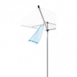 Brabantia Essential Outdoor Space 1003460, 30 m, Άγκυρα σκυροδέματος, θήκη, ανθεκτική στη διάβρωση, Inox