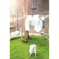 Brabantia Essential Outdoor Space 1003460, 30 m, Άγκυρα σκυροδέματος, θήκη, ανθεκτική στη διάβρωση, Inox