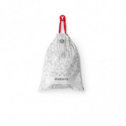 Σακούλες απορριμμάτων Brabantia PerfectFit NewIcon 1005490, μέγεθος Y, 20 l, 40 τεμάχια, λευκό