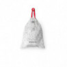 Σακούλες απορριμμάτων Brabantia PerfectFit NewIcon 1005490, μέγεθος Y, 20 l, 40 τεμάχια, λευκό