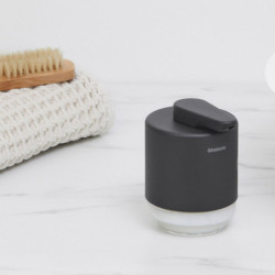 Διανομέας υγρού σαπουνιού Brabantia MindSet 1005672, 200 ml, ευρύ άνοιγμα, σκούρο γκρι