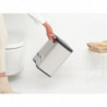 Κάδος Brabantia Bo Small 1006630, 7 L, Ομαλό και αθόρυβο άνοιγμα, Αντιολισθητική βάση, Inox