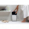 Κάδος Brabantia Bo Small 1006630, 7 L, Ομαλό και αθόρυβο άνοιγμα, Αντιολισθητική βάση, Inox
