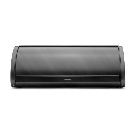 Κουτί για ψωμί Brabantia Roll Top 1008872, 16 l, 44,5x26 cm, Ελαφριά και στιβαρή κατασκευή, Σκούρο γκρι