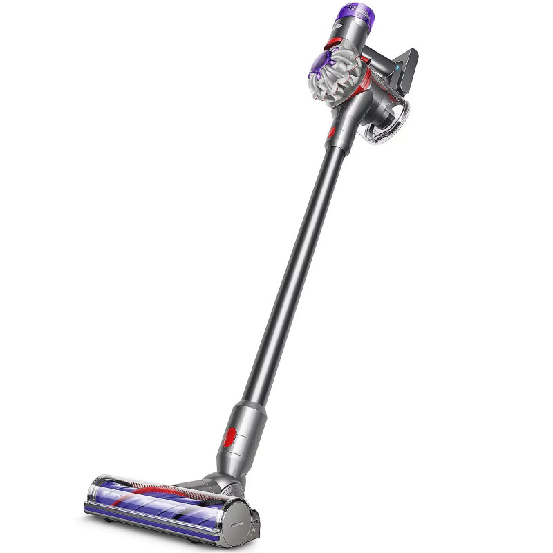 Σκούπα όρθια Dyson V8 Advanced 492636-01, 130AW, 540ml, 110000 rpm/min, αυτονομία έως 40 λεπτά, HEPA, Ασημί/Νικέλιο