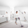 Σκούπα όρθια Dyson V8 Advanced 492636-01, 130AW, 540ml, 110000 rpm/min, αυτονομία έως 40 λεπτά, HEPA, Ασημί/Νικέλιο