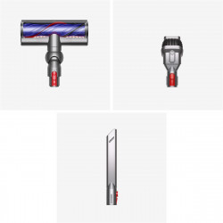 Σκούπα όρθια Dyson V8 Advanced 492636-01, 130AW, 540ml, 110000 rpm/min, αυτονομία έως 40 λεπτά, HEPA, Ασημί/Νικέλιο