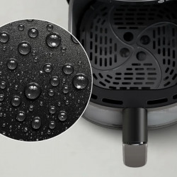 Φριτέζα ζεστού αέρα AirFryer Philips NA230/00, 1700W, 6,2l, 60-200C, 13 προγράμματα, Timer, Rapid Air, Μαύρο