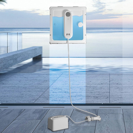 Φορητή μπαταρία για ρομπότ παραθύρων HUTT E+, 5000 mAh, φόρτιση 25 W, Αυτονομία έως 90 λεπτά, Λευκό