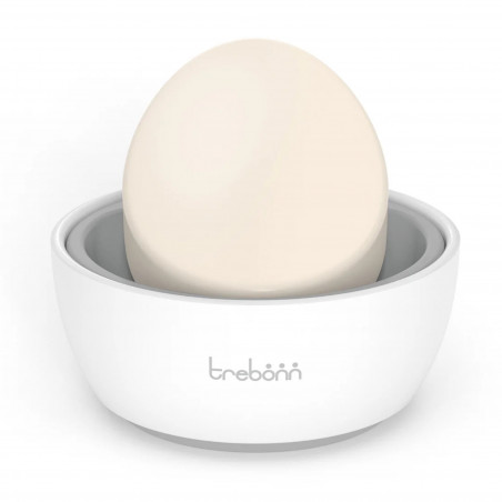 Σαπουνοθήκη Trebonn 3025130, Οπή αποστράγγισης, Αντιολισθητική βάση, Λευκό/γκρι