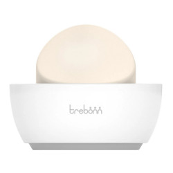 Σαπουνοθήκη Trebonn 3025130, Οπή αποστράγγισης, Αντιολισθητική βάση, Λευκό/γκρι