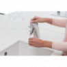 Σετ 2 πετσετών μικροϊνών Brabantia SinkSide 1000217, 30x30 cm, Πολυεστέρας, Ανοιχτό Γκρι