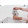 Σετ 2 πετσετών μικροϊνών Brabantia SinkSide 1000217, 30x30 cm, Πολυεστέρας, Ανοιχτό Γκρι