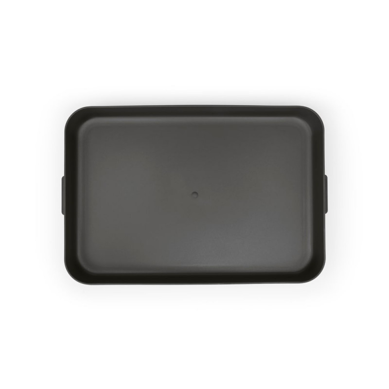 Κουτί τροφίμων Brabantia Make&Take 1006284, 1,1 l, Μέχρι 2 σάντουιτς, χωρίς BPA, Επίπεδο, Σκούρο γκρι