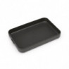 Κουτί τροφίμων Brabantia Make&Take 1006284, 1,1 l, Μέχρι 2 σάντουιτς, χωρίς BPA, Επίπεδο, Σκούρο γκρι