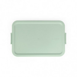 Κουτί γεύματος Brabantia Make&Take 1006285, 1,1 l, έως 2 σάντουιτς, χωρίς BPA, επίπεδο, Πράσινο