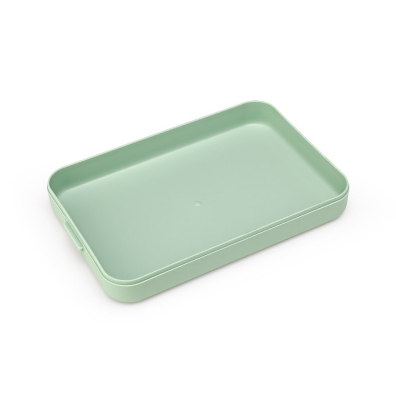 Κουτί γεύματος Brabantia Make&Take 1006285, 1,1 l, έως 2 σάντουιτς, χωρίς BPA, επίπεδο, Πράσινο