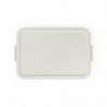 Κουτί τροφίμων Brabantia Make&Take 1006286, 1,1 l, Μέχρι 2 σάντουιτς, χωρίς BPA, επίπεδο, Γκρι