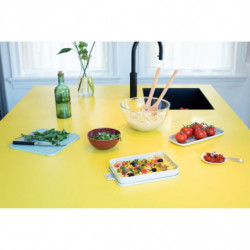 Κουτί τροφίμων Brabantia Make&Take 1006286, 1,1 l, Μέχρι 2 σάντουιτς, χωρίς BPA, επίπεδο, Γκρι