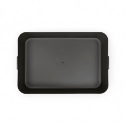 Κουτί τροφίμων Brabantia Make&Take 1006287, 2 l, Στεγανό κλείσιμο, χωρίς BPA, Σκούρο γκρι