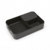 Κουτί τροφίμων Brabantia Make&Take 1006290, 2 l, Με διαχωριστικά, Στεγανό κλείσιμο, Χωρίς BPA, Σκούρο γκρι