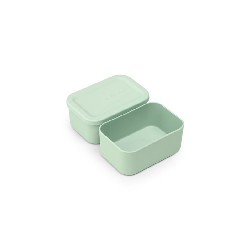 Κουτί τροφίμων Brabantia Make&Take 1006291, 2 l, Με διαχωριστικά, Στεγανό κλείσιμο, Χωρίς BPA, Πράσινο