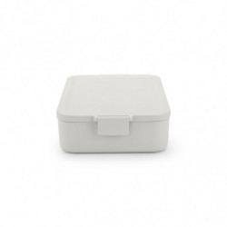 Κουτί τροφίμων Brabantia Make&Take 1006292, 2 l, Με διαχωριστικά, Στεγανό κλείσιμο, Χωρίς BPA, Ανοιχτό γκρι