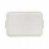 Κουτί τροφίμων Brabantia Make&Take 1006292, 2 l, Με διαχωριστικά, Στεγανό κλείσιμο, Χωρίς BPA, Ανοιχτό γκρι