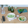 Σαλατιέρα Brabantia Make&Take 1006304, 1,3 l, Αεροστεγές κλείσιμο, χωρίς BPA, Ανοιχτό γκρι