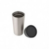 Thermo Cup Brabantia Make&Take 1008489, 360 ml, αδιάβροχο, Inox/γκρι
