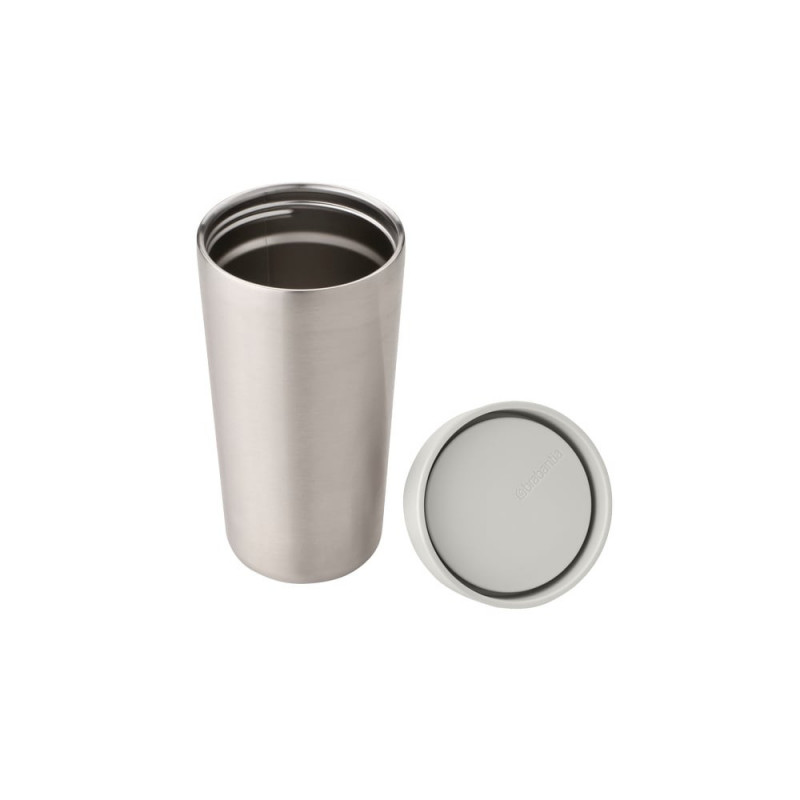 Thermo Bowl Brabantia Make&Take 1008490, 360 ml, Αδιάβροχο, Inox/ανοιχτόχρωμο