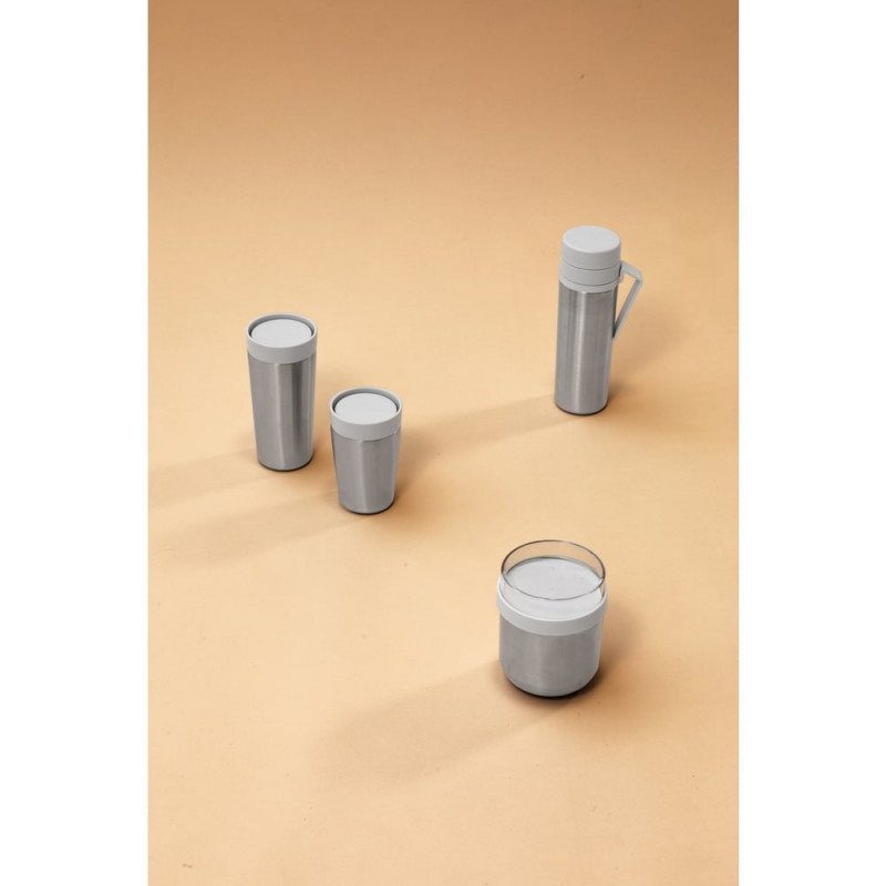 Thermo Bowl Brabantia Make&Take 1008490, 360 ml, Αδιάβροχο, Inox/ανοιχτόχρωμο