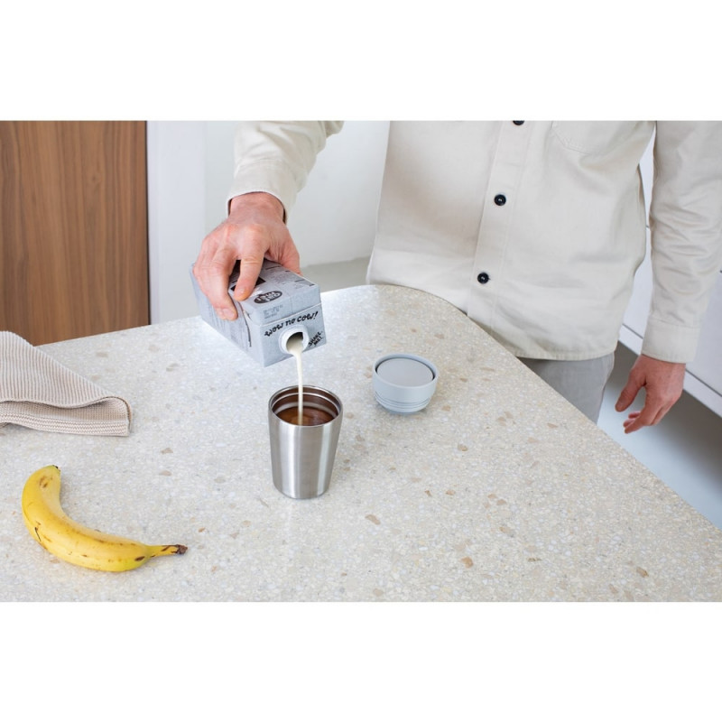 Thermal Cup Brabantia Make&Take 1008492, 200 ml, χωρίς διαρροή, χωρίς BPA, ανοιχτό γκρι