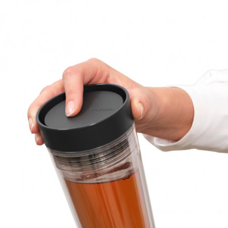 Θερμοκύπελλο Brabantia Make&Take 1008493, 360 ml, χωρίς διαρροή, χωρίς BPA, σκούρο γκρι
