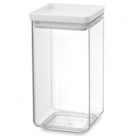 Βάζο αποθήκευσης Brabantia Tasty+ 1001157, 1,6 l, Πλυντήριο πιάτων και ψυγείο, Ανοιχτό γκρι
