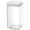 Βάζο αποθήκευσης Brabantia Tasty+ 1001157, 1,6 l, Πλυντήριο πιάτων και ψυγείο, Ανοιχτό γκρι