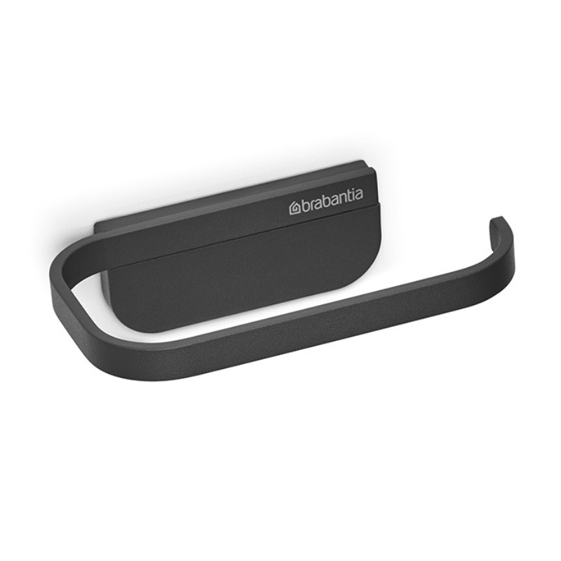 Βάση χαρτιού τουαλέτας Brabantia MindSet 1005665, Ορυκτής επίστρωσης, Κρυφά στοιχεία στερέωσης, Σκούρο γκρι