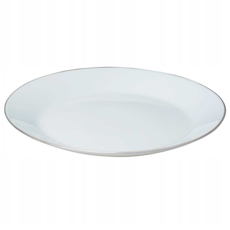 Σερβίτσιο Kinghoff KH 1877, 18 τεμάχια, Για 6 άτομα, Opal, Πλυντήριο πιάτων, Λευκό/Ασημί
