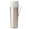 Μπουκάλι θερμότητας Brabantia Make&Take 1008488, 500 ml, διπλό τοίχωμα, χωρίς BPA, Inox/ανοιχτόχρωμο