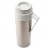Μπουκάλι θερμότητας Brabantia Make&Take 1008488, 500 ml, διπλό τοίχωμα, χωρίς BPA, Inox/ανοιχτόχρωμο