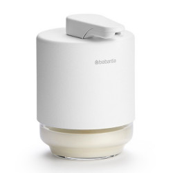 Διανομέας υγρού σαπουνιού Brabantia MindSet 1005673, 200 ml, ευρύ άνοιγμα, λευκό